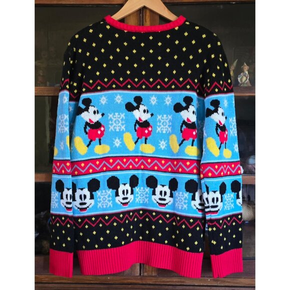 Urban Outfitters for Disney :: Mickey Mouse Ugly Christmas Sweater :: XL - Picture 3 of 5